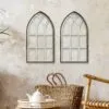 2er-Set Holzfensterrahmen Deko 2er-Set Holzfensterrahmen Deko