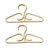 2er-Set Kleiderbügel aus Rattan für Erwachsene 2er-Set Kleiderbügel aus Rattan für Erwachsene