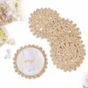 4er-Set Platzsets im Stroh-Look, Landhausstil 4er-Set Platzsets im Stroh-Look, Landhausstil