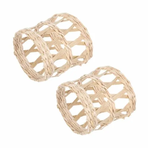 6er-Set Rattan-Untersetzer geflochten 6er-Set Rattan-Untersetzer geflochten