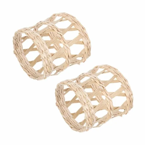 6er-Set Rattan-Untersetzer geflochten 6er-Set Rattan-Untersetzer geflochten