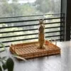 Ablagetablett im Rattan-Look Ablagetablett im Rattan-Look