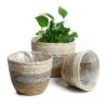 Aufbewahrungskorb aus geflochtenem Rattan Aufbewahrungskorb aus geflochtenem Rattan