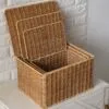 Aufbewahrungskorb aus Naturrattan Aufbewahrungskorb aus Naturrattan