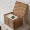 Aufbewahrungskorb aus Naturrattan Aufbewahrungskorb aus Naturrattan