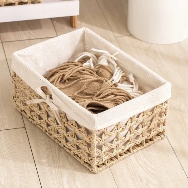 Aufbewahrungskorb aus Rattan in 3 Größen
