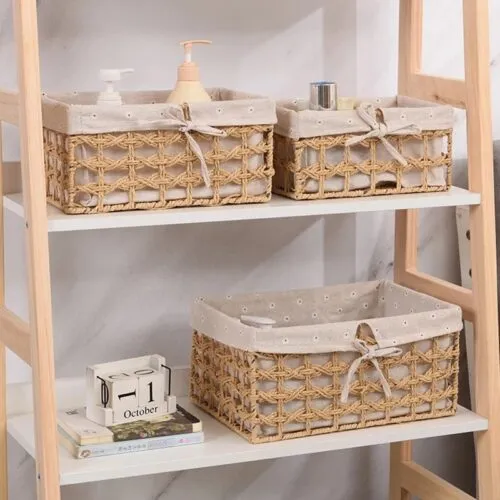 Aufbewahrungskorb aus Rattan in 3 Größen Aufbewahrungskorb aus Rattan in 3 Größen