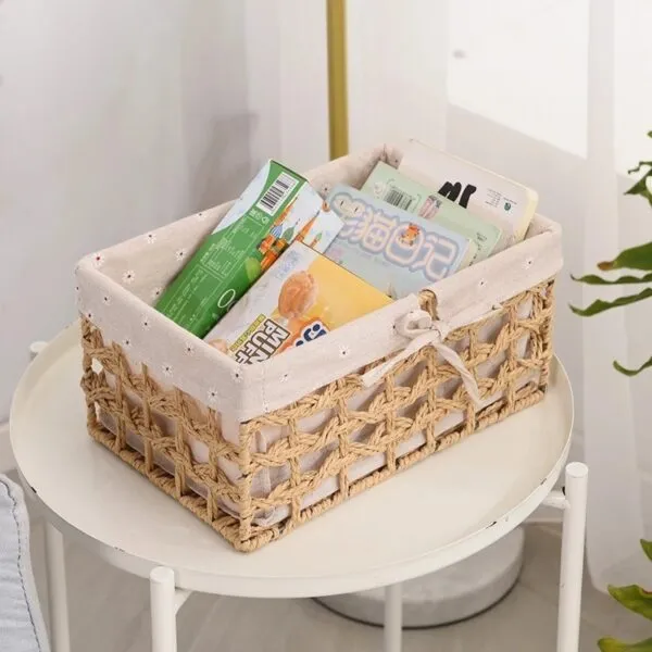 Aufbewahrungskorb aus Rattan in 3 Größen