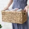 Aufbewahrungskorb aus Rattan mit Griffen