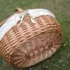 Aufbewahrungskorb aus Rattan mit Klappdeckel Aufbewahrungskorb aus Rattan mit Klappdeckel
