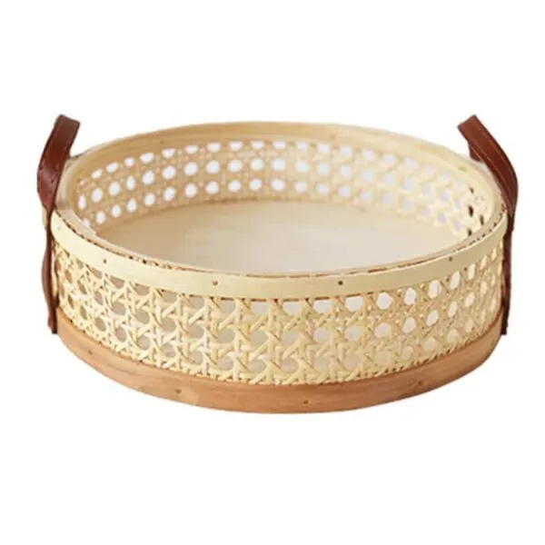 Aufbewahrungskorb aus Rattan, naturfarben Aufbewahrungskorb aus Rattan, naturfarben