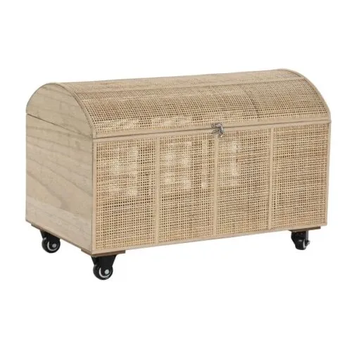 Aufbewahrungstruhe aus Rattan Aufbewahrungstruhe aus Rattan