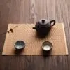 Bambus-Set aus natürlichem japanischem Stil Bambus-Set aus natürlichem japanischem Stil