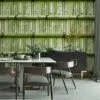 Bambus-Tapete mit realistischem Design