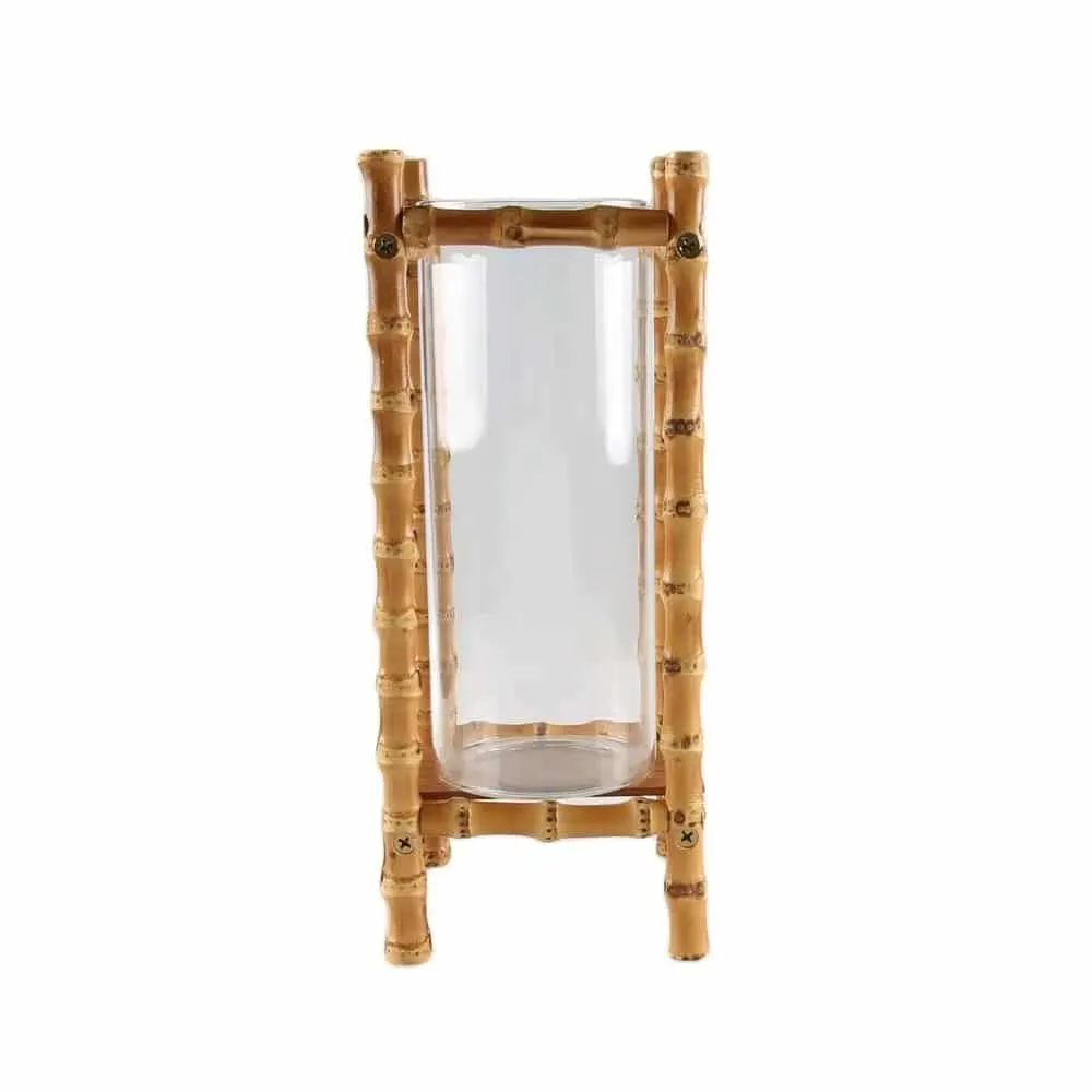 Robuster Bambus trifft reines Glas