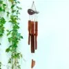Bambus-Windspiel mit natürlichem Klang Bambus-Windspiel mit natürlichem Klang