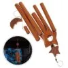 Bambus-Windspiel Sternform Deko Bambus-Windspiel Sternform Deko