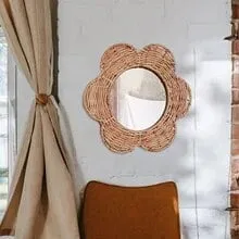 Handgeflochtenes Design aus Rattan