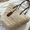 Boho-Strohtasche für Damen Boho-Strohtasche für Damen