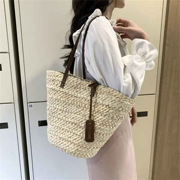 Boho-Strohtasche für Damen Boho-Strohtasche für Damen