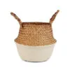 Boho Übertopf aus Rattan handgefertigt Boho Übertopf aus Rattan handgefertigt