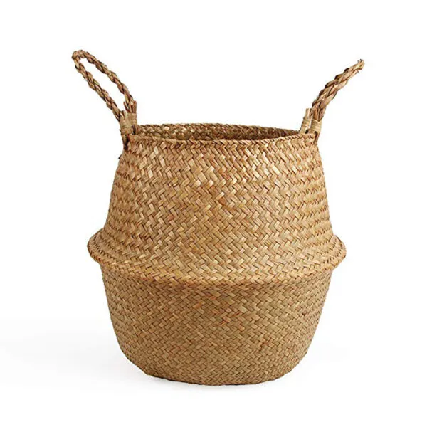 Boho Übertopf aus Rattan handgefertigt Boho Übertopf aus Rattan handgefertigt