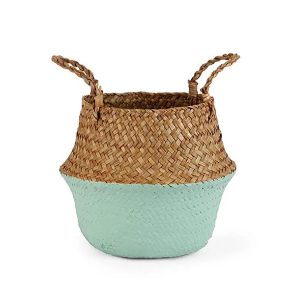 Boho Übertopf aus Rattan handgefertigt Boho Übertopf aus Rattan handgefertigt