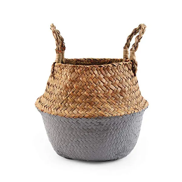 Boho Übertopf aus Rattan handgefertigt Boho Übertopf aus Rattan handgefertigt