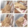Boho-Umhängetasche aus Rattan für Damen Boho-Umhängetasche aus Rattan für Damen