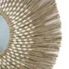 Boho-Wandspiegel aus Rattan Boho-Wandspiegel aus Rattan