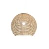 Chinesische Rattan-Hängelampe mit LED Chinesische Rattan-Hängelampe mit LED