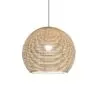 Chinesische Rattan-Hängelampe mit LED Chinesische Rattan-Hängelampe mit LED