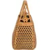 Damen-Rattanhandtasche Damen-Rattanhandtasche