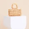 Damenhandtasche im Retro-Stil aus Rattan Damenhandtasche im Retro-Stil aus Rattan