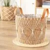 Deko-Übertopf aus Rattan Deko-Übertopf aus Rattan