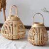 Dekorative Rattan-Laterne Dekorative Rattan-Laterne