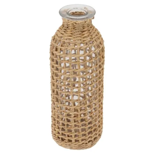 Dekorativer Korbgeflecht-Vase groß Dekorativer Korbgeflecht-Vase groß