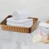 Dekorativer Rattan-Aufbewahrungskorb Dekorativer Rattan-Aufbewahrungskorb