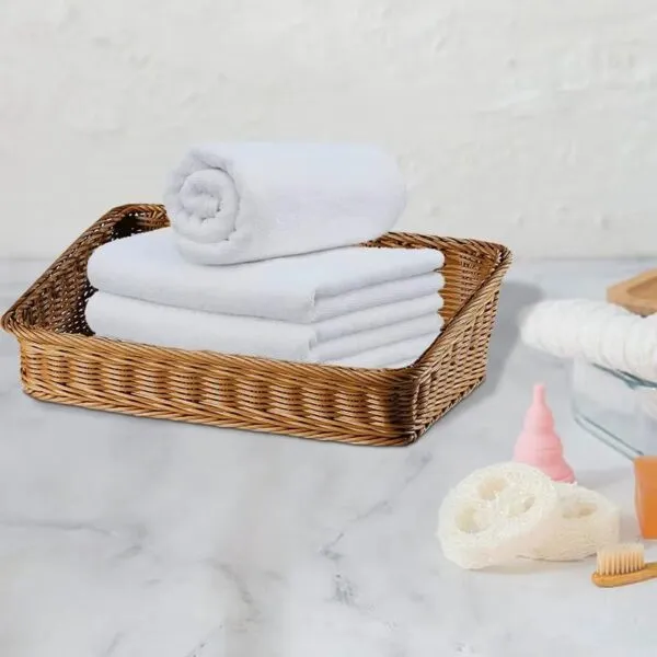 Dekorativer Rattan-Aufbewahrungskorb Dekorativer Rattan-Aufbewahrungskorb