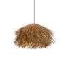 Design-Hängelampe aus Rattan