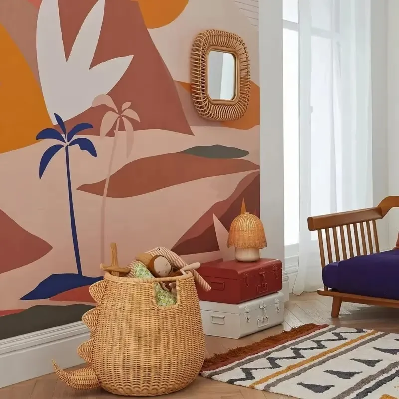 Rattan in verspielter Dino-Form