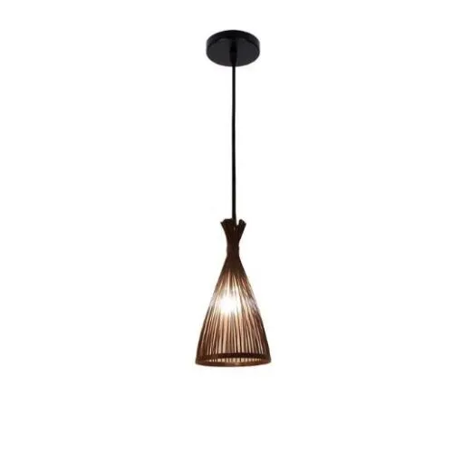 Dreieckiger Rattan-Hängelampe Dreieckiger Rattan-Hängelampe
