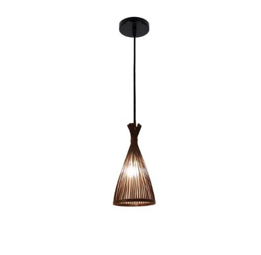 Dreieckiger Rattan-Hängelampe Dreieckiger Rattan-Hängelampe