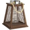 Elegante Holz-Laterne Elegante Holz-Laterne