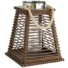 Elegante Holz-Laterne Elegante Holz-Laterne