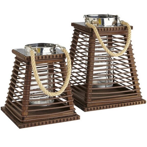 Elegante Holz-Laterne Elegante Holz-Laterne