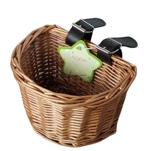Fahrradkorb aus Rattan für Kinder Fahrradkorb aus Rattan für Kinder