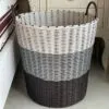 Faltbarer Wäschekorb aus Rattan Faltbarer Wäschekorb aus Rattan