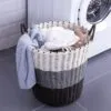 Faltbarer Wäschekorb aus Rattan Faltbarer Wäschekorb aus Rattan