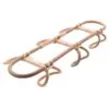 Garderobenhaken mit 3 Haken aus hellem Rattan Garderobenhaken mit 3 Haken aus hellem Rattan